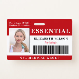 Social Worker Id Card